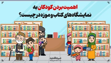 نقش نمایشگاههای کتاب و موزه ها در رشد فکری کودکان