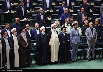 مراسم بزرگداشت شهدای خدمت در مجلس شورای اسلامی