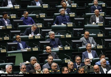 مراسم بزرگداشت شهدای خدمت در مجلس شورای اسلامی