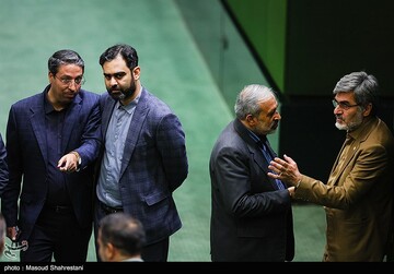 مراسم بزرگداشت شهدای خدمت در مجلس شورای اسلامی