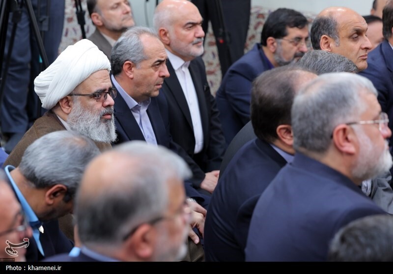 دیدار وزیر کشور و استانداران با رهبر معظم انقلاب