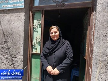 خانمی که طلایه‌دار امید در محروم‌ترین محله‌های اردبیل است