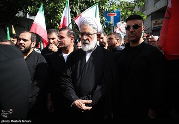 تشییع شهدای اقتدار ملی در تهران