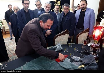 دیدار جمعی از مدیران رسانه‌های کشور با خانواده شهید سلامی