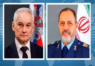 دیدار وزیران دفاع ایران و روسیه در مسکو