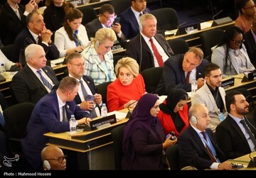 حضور قالیباف در ششمین کنفرانس رؤسای مجالس جهان