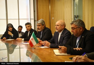 حضور قالیباف در ششمین کنفرانس رؤسای مجالس جهان