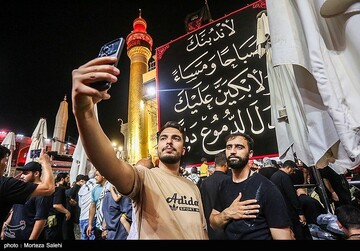 حرم مطهر حضرت علی (ع) در آستانه اربعین حسینی