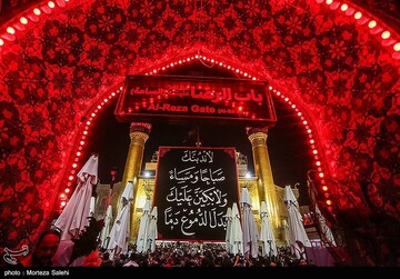 حرم مطهر حضرت علی (ع) در آستانه اربعین حسینی