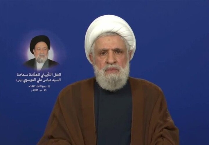 شیخ نعیم قاسم: هرگز از سلاح خود دست برنمی‌داریم