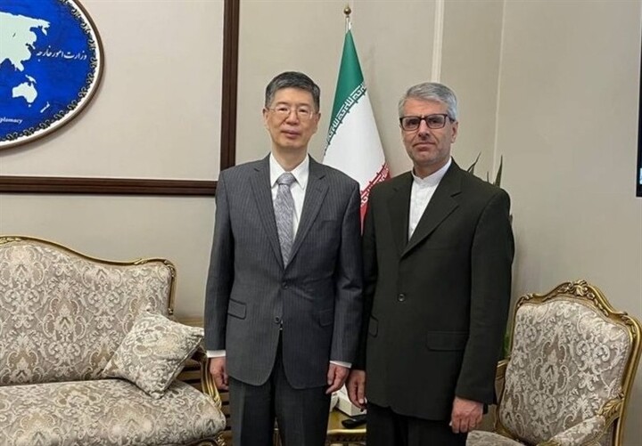 دیدار سفیر چین در تهران با سخنگوی وزارت امور خارجه