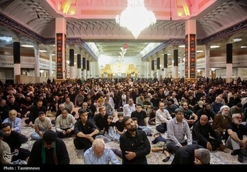 عزاداری سالروز شهادت امام عسکری(ع) در حرم حضرت معصومه(س)
