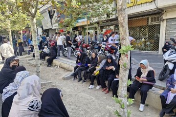ماجرای ازدحام اتباع افغانستانی در مقابل پلیس مهاجرت