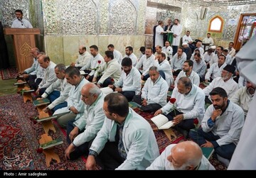 آیین غبارروبی حرم مطهر حضرت شاهچراغ (ع)