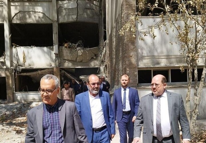 هیئت حقوق بشری روسیه از زندان اوین بازدید کرد