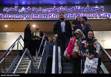 ورود تیم ملی کشتی آزاد به ایران