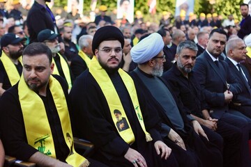 فرزند سیدحسن نصرالله: راه مقاومت ادامه دارد و پرچم آن بر زمین نخواهد ماند