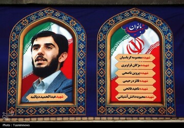تمثال شهدا زینت‌بخش حرم مطهر بانوی کرامت شد