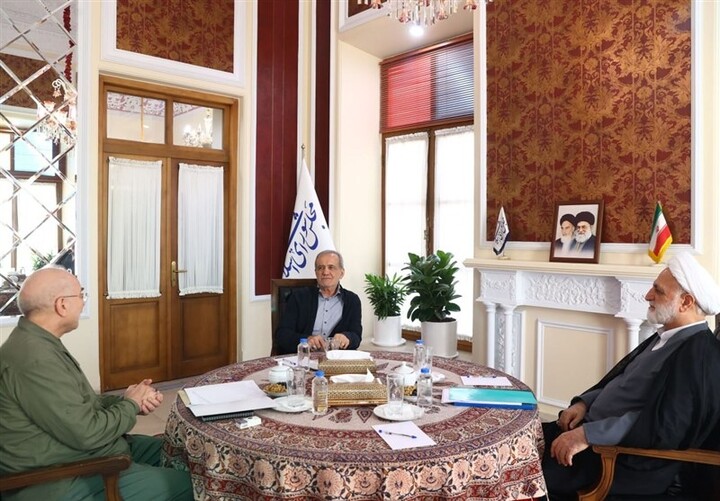 جلسه سران قوا در دفتر قالیباف برگزار شد