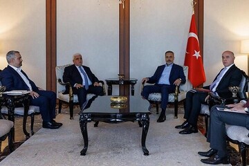 دیدار وزیر خارجه ترکیه و «فالح فیاض»