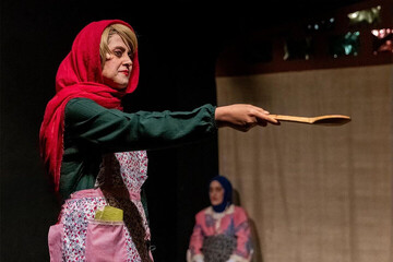 نمایشی با بازیگران نابینا