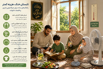 تابستان داغ، جیب‌های داغ‌تر/ نسخه‌های ساده برای خنک‌سازی خانه با کمترین هزینه +اینفوگرافی