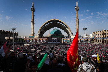 روز اول تشییع آقا