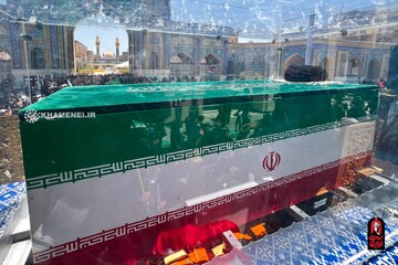 پایان فراق؛آقای شهید ایران زائر حرم امیرالمومنین و امام حسین(ع) شد