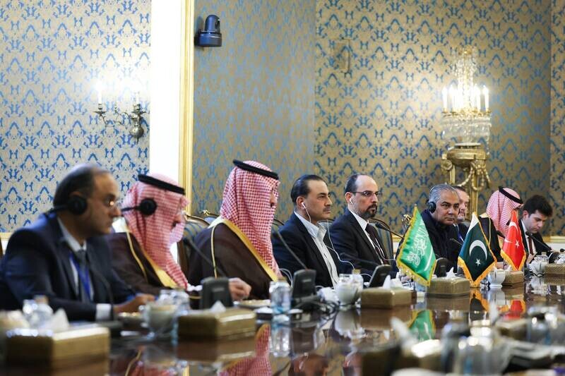 دیدار چهارجانبه مقامات پاکستان، عربستان، ترکیه و ایران برگزار شد